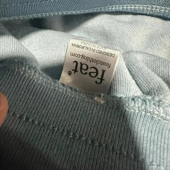 Feat Women's BurrBlue BlanketBlend Short Size Small EUC - Picture 4 of 4